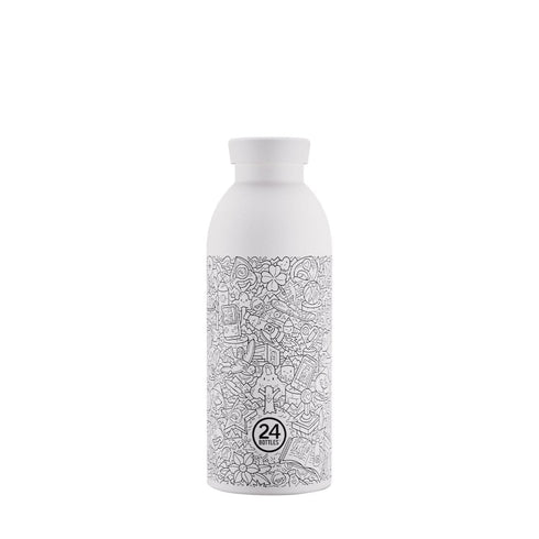 24 Bottles Clima 500ML Insulated Water Bottle (Printed)